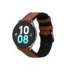 Каишка Kwmobile за Samsung Galaxy Watch 5/Galaxy Watch 5 Pro/Galaxy Watch 4, кафяв/черен, естествена кожа, KWM0000253I001C