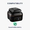 Kwmobile защитно покритие за Russell Hobbs SatisFry, светло сиво, пластмаса, KWM000023RN002C