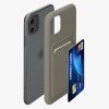 Калъф Kwmobile за Apple iPhone 11, сив, силикон, KWM0000134F016C