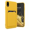 Калъф Kwmobile за Apple iPhone XR, жълт, силикон, KWM0000134H012C