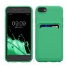 Калъф Kwmobile за Apple iPhone 8/iPhone 7/iPhone SE 2, зелен, силикон, KWM0000134I013C