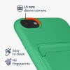 Калъф Kwmobile за Apple iPhone 8/iPhone 7/iPhone SE 2, зелен, силикон, KWM0000134I013C