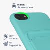 Калъф Kwmobile за Apple iPhone 8/iPhone 7/iPhone SE 2, светло зелен, силикон, KWM0000134I014C