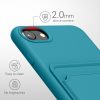 Калъф Kwmobile за Apple iPhone 8/iPhone 7/iPhone SE 2, светло син, силикон, KWM0000134I015C