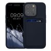 Калъф Kwmobile за Apple iPhone 15 Pro, тъмно син, силикон, KWM000020EO004C