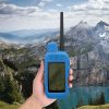 Защитен калъф Kwmobile за Garmin Alpha 200i, син, силикон, KWM000012PB006C