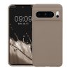 Калъф Kwmobile за Google Pixel 8 Pro, бежов, силикон, KWM0000208G025C