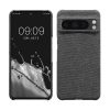 Калъф Kwmobile за Google Pixel 8 Pro, сив, текстилен, KWM000020JC002C