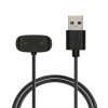 Kwmobile USB кабел за зареждане за Amazfit Bip 3/Bip 3 Pro/GTS 4 Mini, черен, пластмаса, KWM0000253K001C