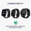 Kwmobile USB кабел за зареждане за Amazfit Bip 3/Bip 3 Pro/GTS 4 Mini, черен, пластмаса, KWM0000253K001C