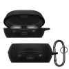 Калъф за слушалки Kwmobile за Jabra Elite 7 Pro/Elite 7 Active, черен, силикон, KWM0000253X001C