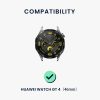 Комплект от 2 каишки Kwmobile за Huawei Watch GT 4 (46 мм), черен/тъмно син, силикон, KWM0000254A001C