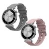 Комплект от 2 каишки Kwmobile за Huawei Watch GT 4 (41 мм), сиво/розово, силикон, KWM0000254B002C