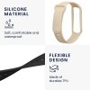 Комплект от 2 каишки Kwmobile за Xiaomi Smart Band 8 Active, черен/бежов, силикон, KWM0000254C002C