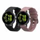 Комплект от 2 каишки Kwmobile за Garmin vivoactive 5/Active 5, черен/лилав, силикон, KWM0000254E002C