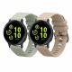 Комплект от 2 каишки Kwmobile за Garmin vivoactive 5/Active 5, зелено/кремаво, силикон, KWM0000254E003C