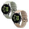 Комплект от 2 каишки Kwmobile за Garmin vivoactive 5/Active 5, зелено/кремаво, силикон, KWM0000254E003C