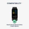 Каишка Kwmobile за Xiaomi Smart Band 8 Active/Redmi Band 2, сребро, стомана, KWM0000254J001C