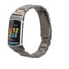 Каишка Kwmobile за Fitbit Charge 6/Charge 5, сребриста, стоманена, KWM0000254K001C