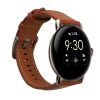 Каишка Kwmobile за Google Pixel Watch 2/Pixel Watch, кафява, естествена кожа, KWM0000254L001C