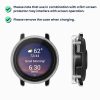 Комплект 2 капака Kwmobile със защитно стъкло за Garmin vivoactive 5/Active 5, прозрачни, пластмасови, KWM0000254N001C