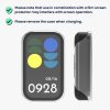 Комплект от 2 пълни капака Kwmobile за Xiaomi Smart Band 8 Active/Redmi Band 2, прозрачни, пластмасови, KWM0000254Q001C