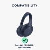 Калъф за слушалки Kwmobile за Sony WH-1000XM4/WH-1000XM3, Черен, Неопрен, KWM0000254Z001C