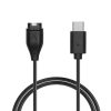 Kwmobile USB кабел за зареждане за Garmin vivoactive 5/Vivoactive 4/Vivoactive 3, черен, пластмаса, KWM0000255O001C