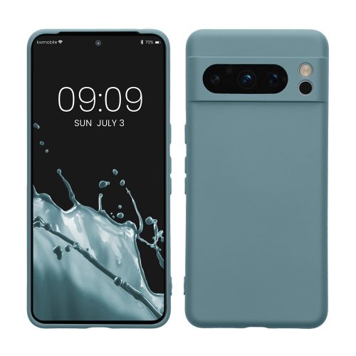 Калъф Kwmobile за Google Pixel 8 Pro, тъмно зелен, силикон, KWM0000208M006C