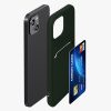 Калъф Kwmobile за Apple iPhone 15, тъмно зелен, силикон, KWM000020EM004C