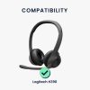 Калъф за слушалки Kwmobile за Logitech H390, бордо, неопрен, KWM000018YQ003C