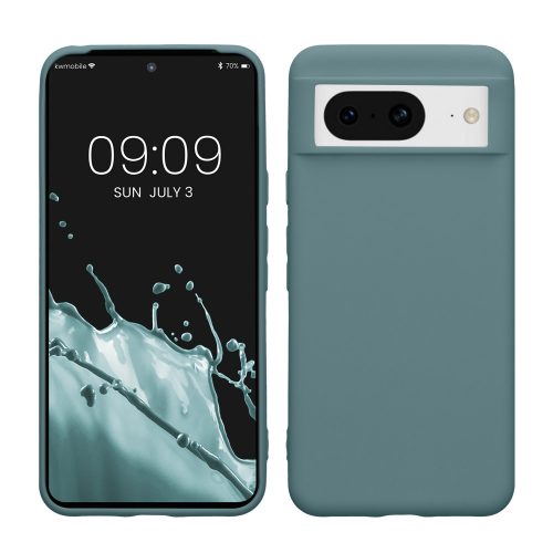 Калъф Kwmobile за Google Pixel 8, тъмно зелен, силикон, KWM0000208H012C