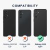 Комплект от 3 защитни фолиа Kwmobile за Samsung Galaxy A55, прозрачни, пластмасови, KWM000021MK001C