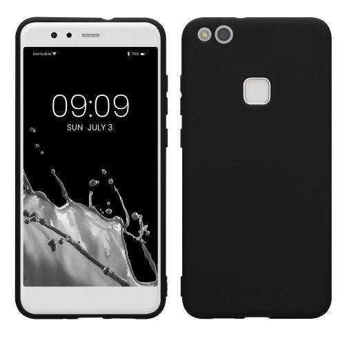 Калъф Kwmobile за Huawei P10 Lite, черен, силикон, KWM0000089W007C