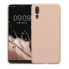 Калъф Kwmobile за Huawei P20, крем, силикон, KWM000008PX012C