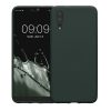 Калъф Kwmobile за Huawei P20, тъмно зелен, силикон, KWM000008PX014C