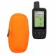 Защитен капак Kwmobile за Garmin GPSMAP 66sr/GPSMAP 67, оранжев, неопрен, KWM0000256U002C