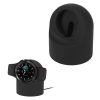 Докинг стойка Kwmobile за Samsung Galaxy Watch 4/Galaxy Watch 4 Classic/Galaxy Watch 3, черен, силикон, KWM0000257B001C