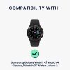 Докинг стойка Kwmobile за Samsung Galaxy Watch 4/Galaxy Watch 4 Classic/Galaxy Watch 3, черен, силикон, KWM0000257B001C