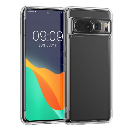 Калъф Kwmobile за Google Pixel 8 Pro, прозрачен, силикон, KWM000020KE001C