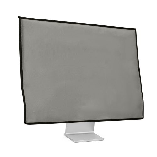 Калъф Kwmobile 4в1 за 34-35 инчов универсален iMac 27"/iMac Pro 27" монитор, светло сив, пластмаса, KWM0000119Y002C