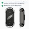 Комплект от 2 пълни капака Kwmobile за Xiaomi Mi Band 8, прозрачни, пластмасови, KWM0000206D002C