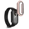 Комплект от 2 пълни капака Kwmobile за Xiaomi Mi Band 8, черен/розов, пластмаса, KWM0000206D003C