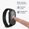 Комплект от 2 пълни капака Kwmobile за Xiaomi Mi Band 8, черен/розов, пластмаса, KWM0000206D003C