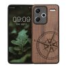 Калъф Kwmobile за Xiaomi Redmi Note 13 Pro Plus 5G, кафяв, дърво, KWM000020KL001C