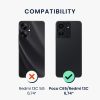 Калъф Kwmobile за Xiaomi Poco C65/Redmi 13C, черен, силикон, KWM000020KN001C