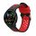 Каишка Kwmobile за Xiaomi Mi Watch Color Sport/S1 Active, Черен/Червен, Силикон, KWM0000258B001C