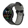 Kwmobile каишка за Xiaomi Mi Watch Color Sport/S1 Active, черен/сив, силикон, KWM0000258B002C