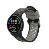 Kwmobile каишка за Xiaomi Mi Watch Color Sport/S1 Active, черен/сив, силикон, KWM0000258B002C