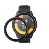 Комплект от 2 защитни фолиа Kwmobile за Xiaomi Mi Watch/Mi Watch Color Sport, прозрачно/черно, полимер, KWM0000258D001C